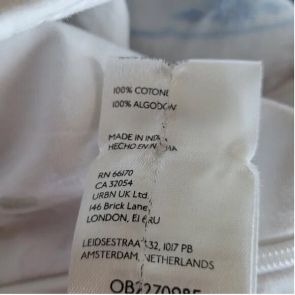 Anthropologie Maeve Cotton Pleated Skort size 14 - Picture 6 of 6